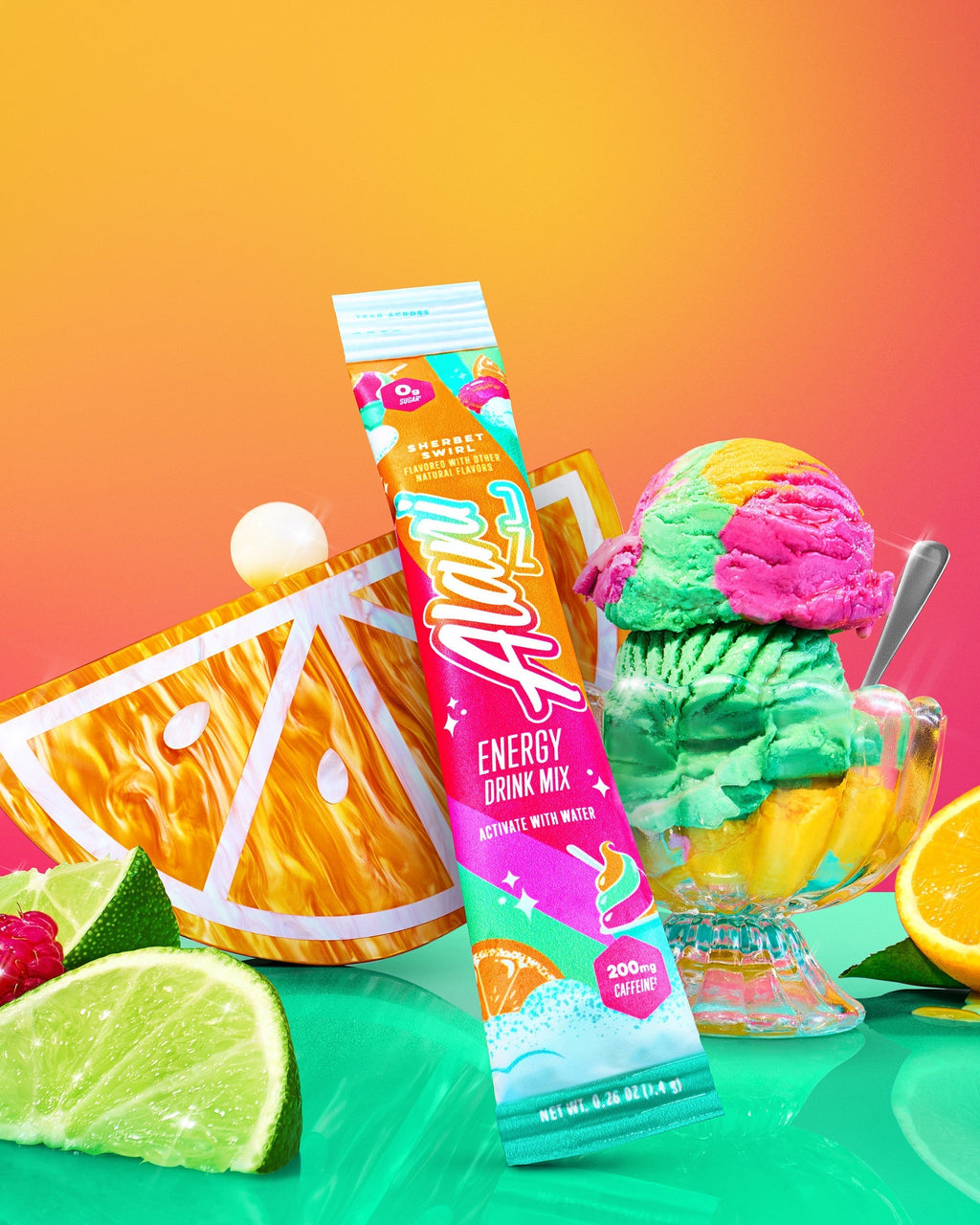 Energy Sticks - Sherbet Swirl